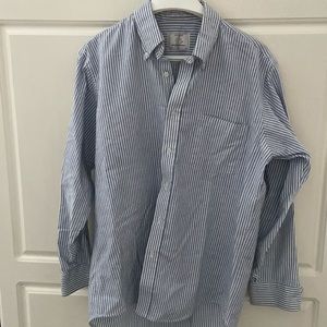 John Henry Golden needle, reg fit collection, size 16 32/33 button-down collar